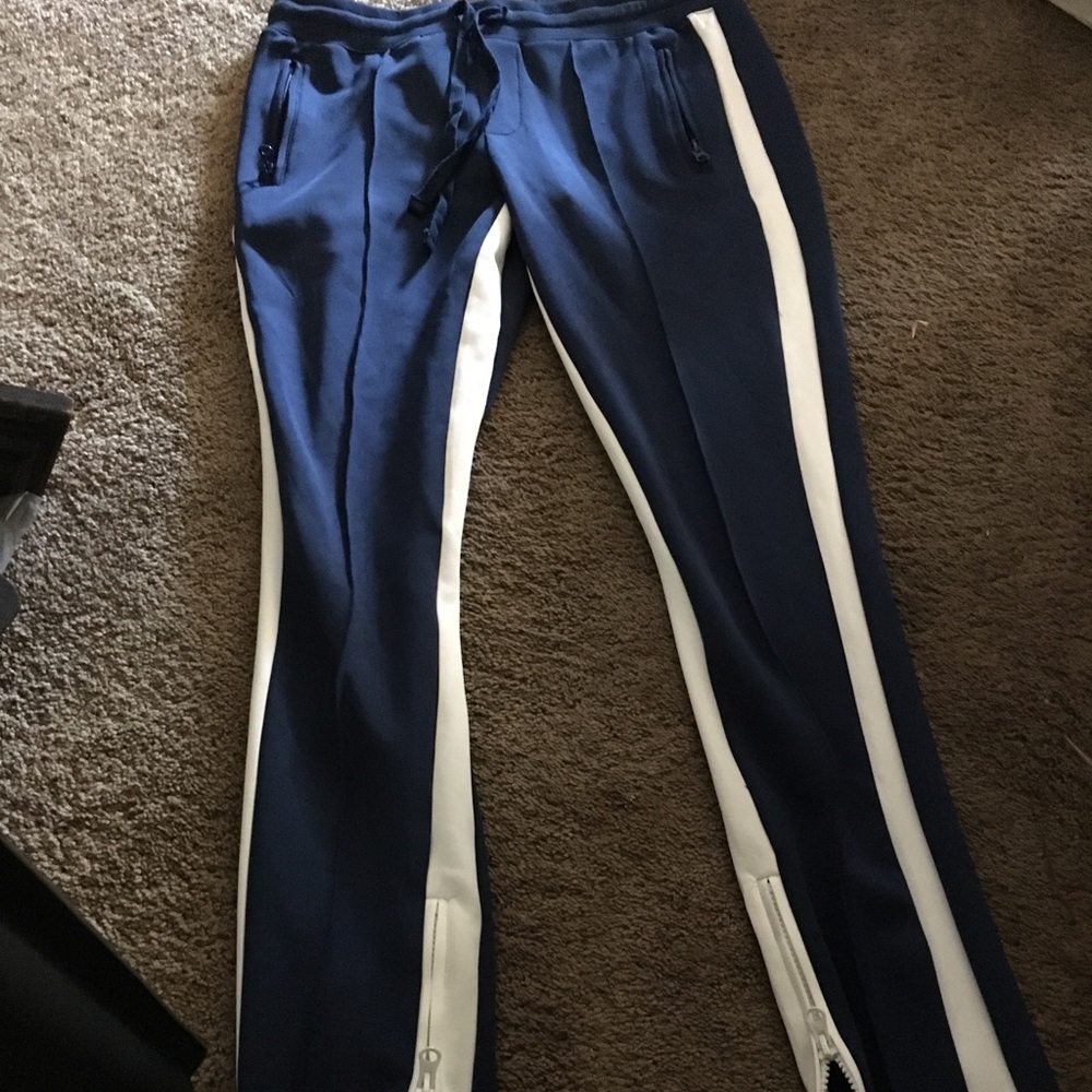 Pam & Gela navy white sweatsuit